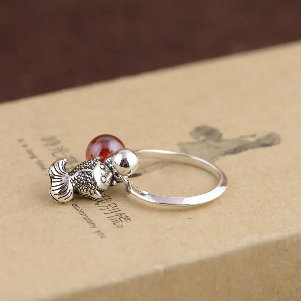 Женское кольцо из серебра 925 пробы с фианитом регулируемый размер|thai silver ring|rings for