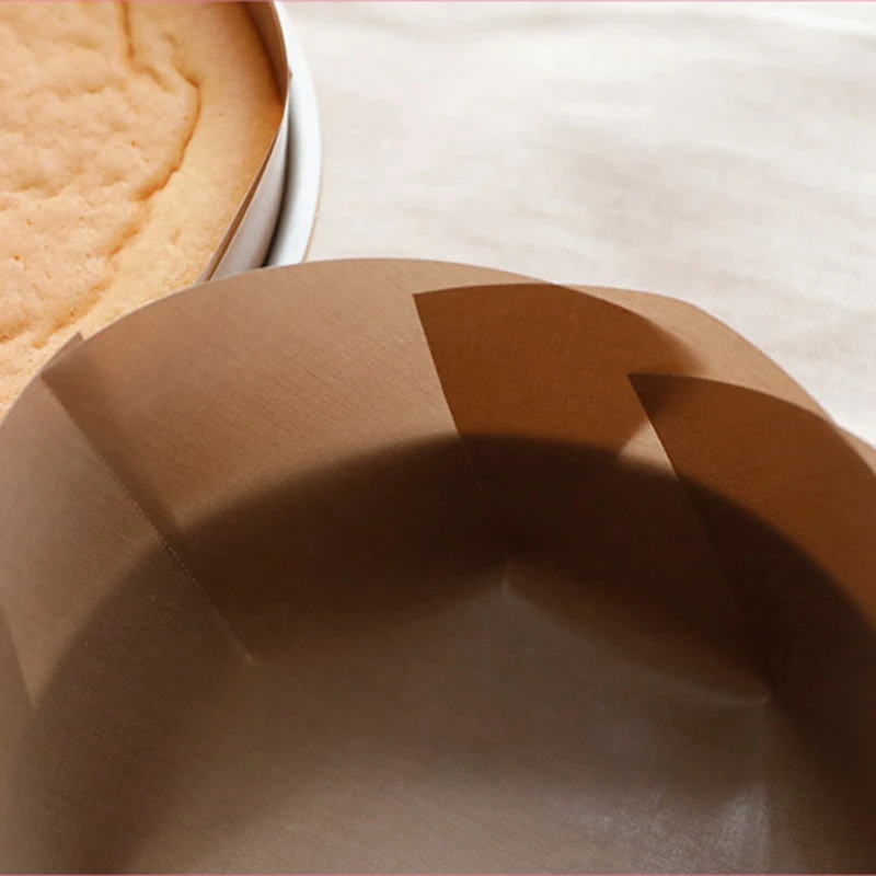 Home Kitchen Supplies Baking Tools Cake Not Sticky Paper High Temperature Non-Stick Cloth Reusable Release Pad 6 Inch 8 I |