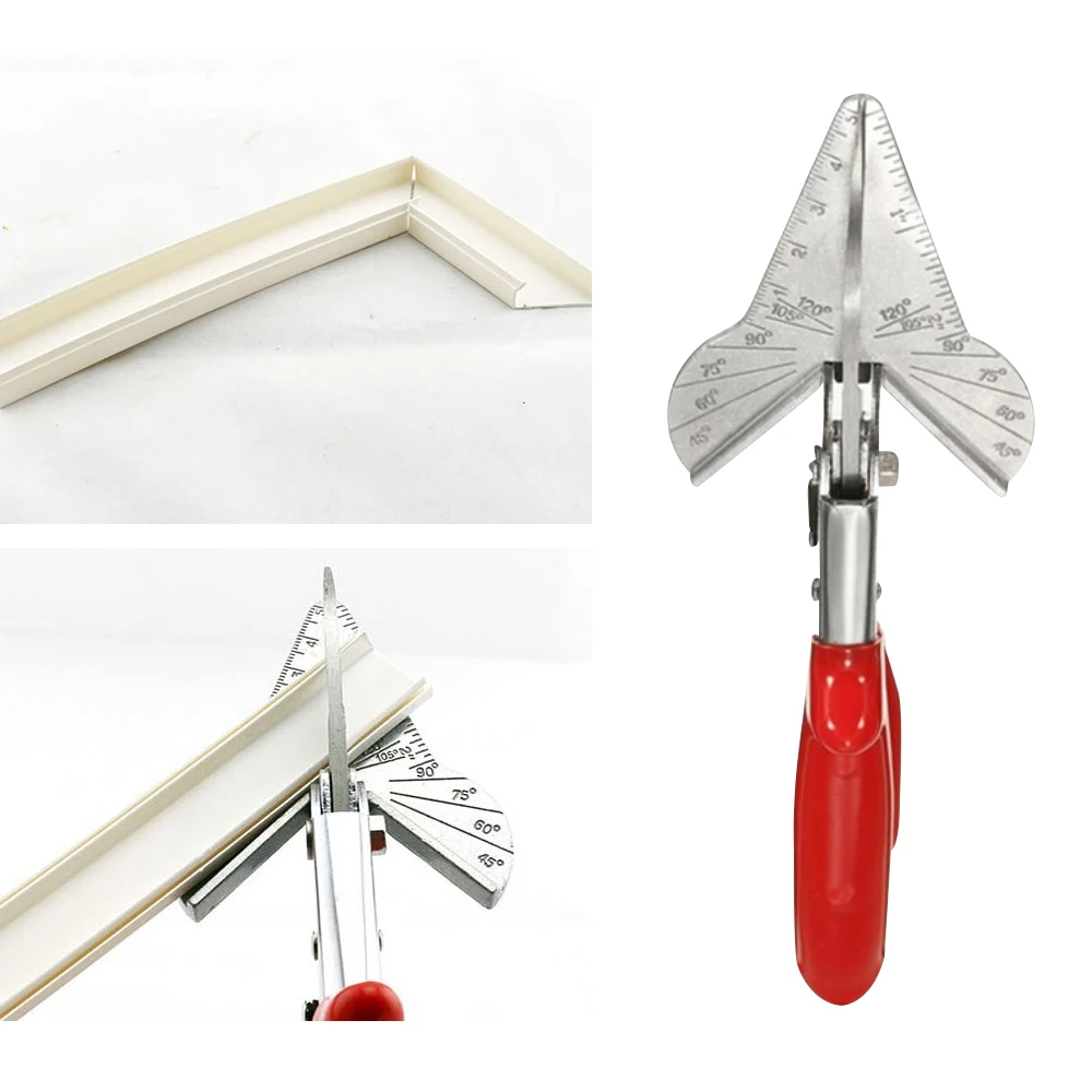 Мульти угол Mitre Trunking Scissor PVC 45-120 Deg Электрический автоматический проволочный канал пластиковые трубы Mitre отделка резак