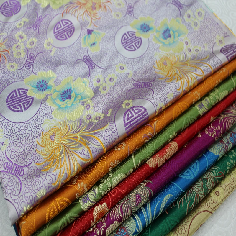 Парча Атласная Ткань красивая ткань для платья изготовления ювелирных изделий