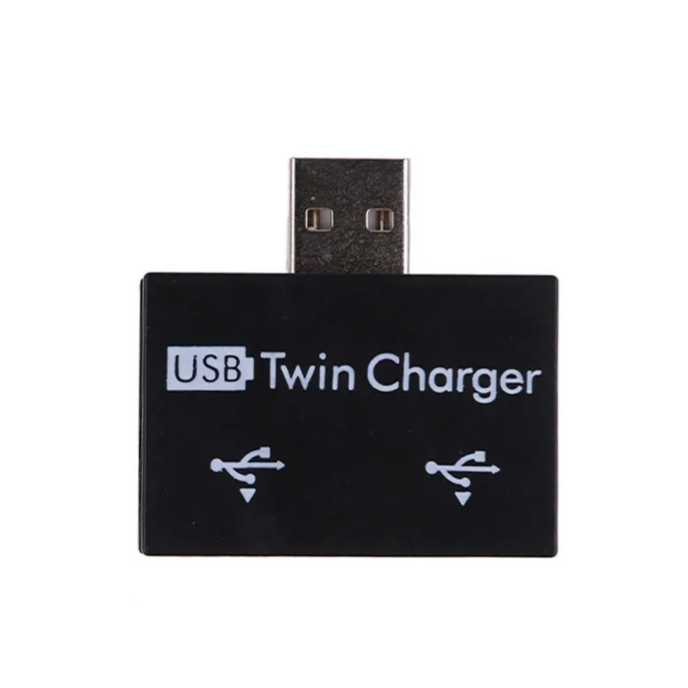 USB 2 0 Мужской к двойному Зарядное устройство на портный Dual Порты и разъёмы