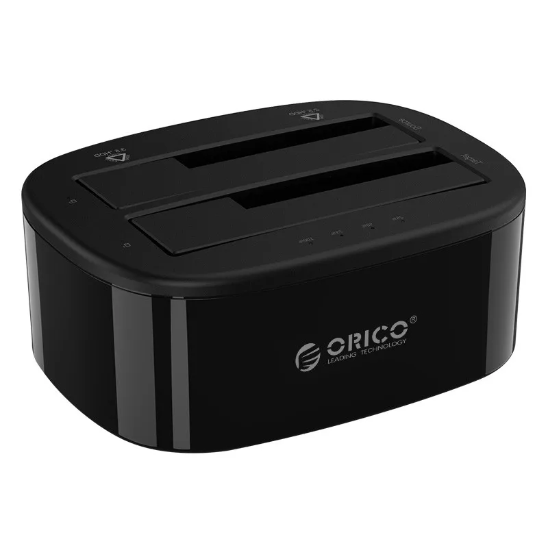 ORICO 6228US3-C 2,5 3,5 дюймов USB 3,0 высокоскоростной HDD SSD корпус жесткого диска с двумя отсеками док-станция