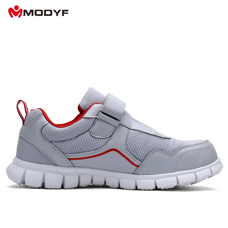 MODYF Men Steel Toe Work Safety Shoes Lightweight Breathable Casual Soft Sole Footwear Non Slip Puncture Proof With Magic Tape | Обувь
