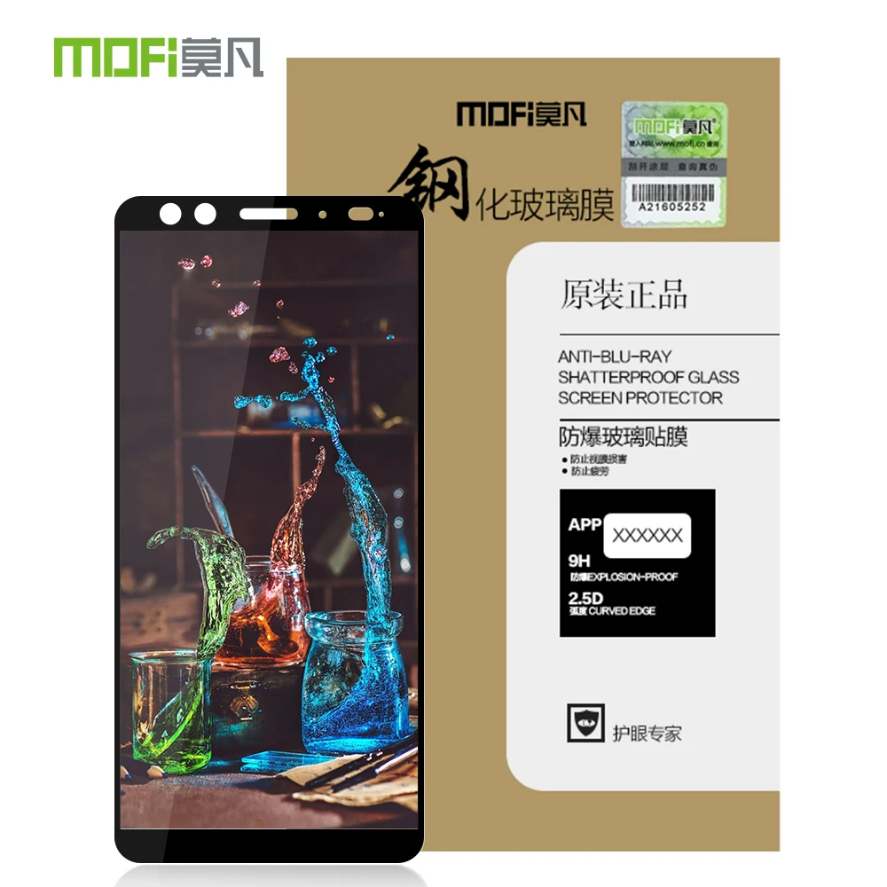 MOFI для HTC U12 Plus Защита экрана 12 + закаленное стекло полное покрытие AGC 9H 2.5D ЖК-экрана