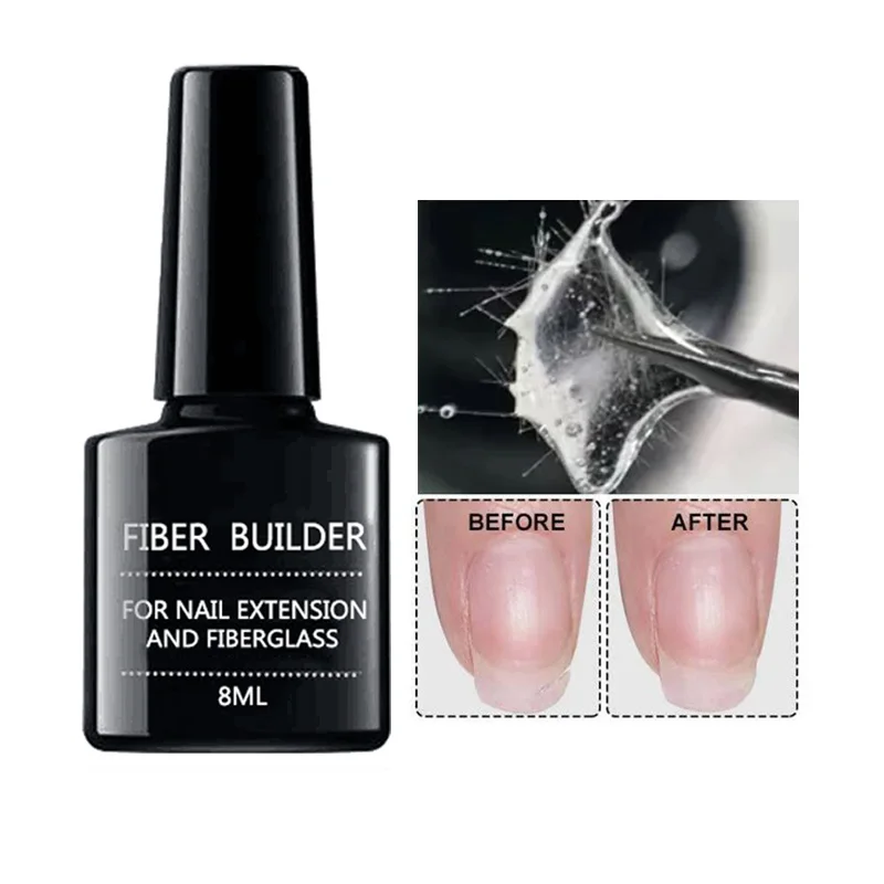 1pc Fiberglass UV Builder Nail Gel For Extension Repairing Broken Nails Professional Manicure Art Design | Красота и здоровье