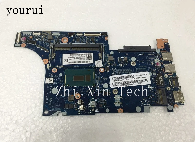 yourui For Lenovo E31-70 U31-70 Laptop Mortherboard With i5-5200u CPU 5820J33176 AIVS3/AIVE3 LA-C311P 100% Tested ok | Компьютеры и
