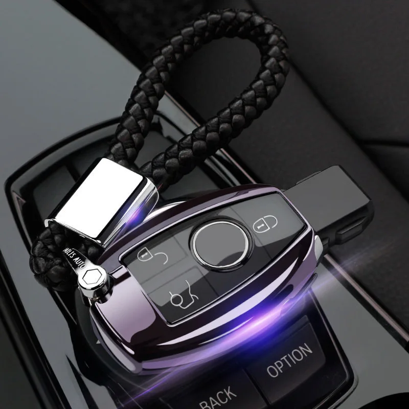 Pcmos ТПУ чехол для ключей автомобиля держатель для Mercedes Benz GLA200/C/S/E/GLC/GLK/CLA/ML/GLE/W204/W251/W463/W176 защитный чехол