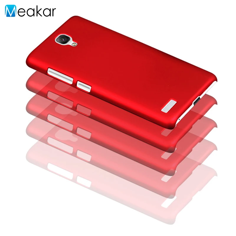 Матовый пластиковый чехол 5 дюйма для Xiaomi Redmi Note 1 задняя крышка двух Sim карт|case for