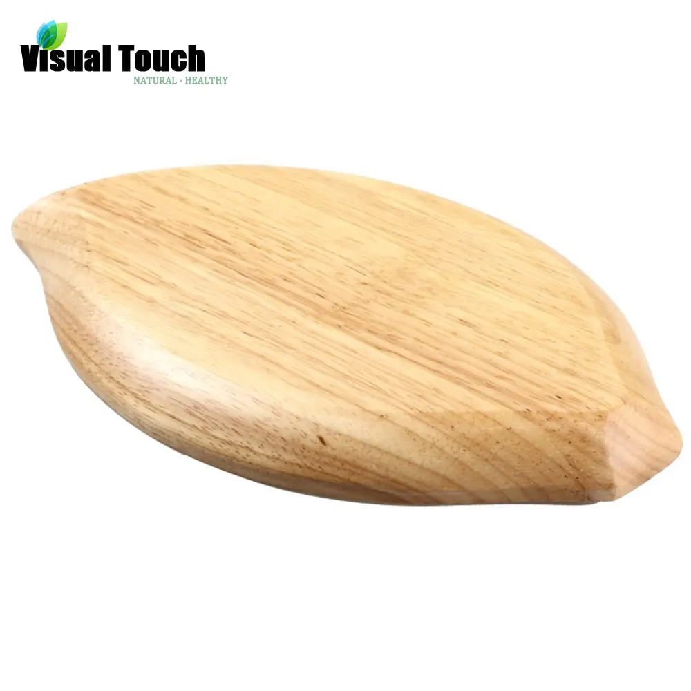 Тарелки для завтрака из резины и дерева в форме листьев|Блюдца тарелки| |