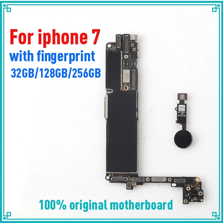 Материнская плата для iphone 7 с полной разблокировкой 32 ГБ/128 ГБ/256 ГБ версия touch ID