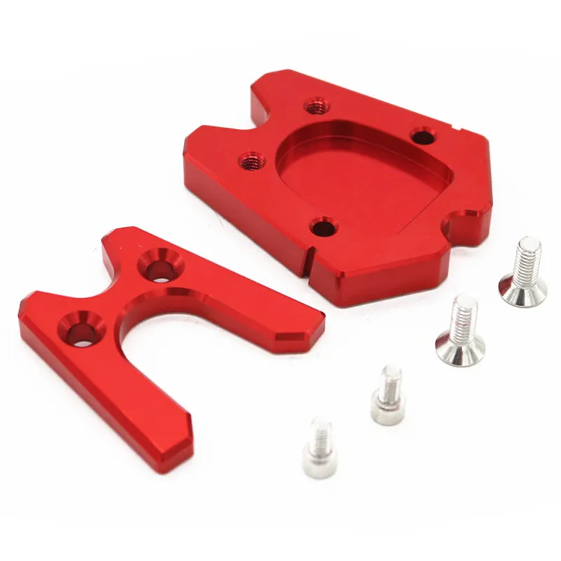 Kickstand Pad Extension Plate Foot Side Stand Enlarge Holder for Piaggio Vespa GTS GTV 3Vie | Автомобили и мотоциклы