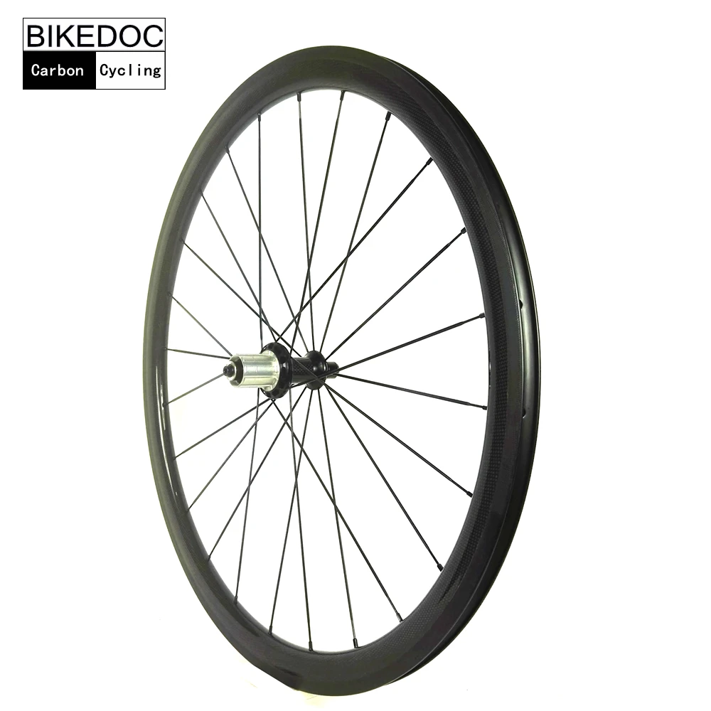 BIKEDOC 700c* 25 мм карбоновые колеса Трубчатые и клинчер 38 мм дорожное Велосипедное колесо U форма Ruedas De Carbono
