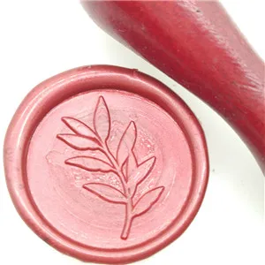 Foliage flower leaf wax seal stamp Envelope DIY sealing vintage custom design box set wood metal deco | Дом и сад