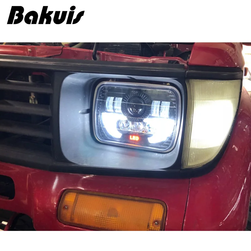 Фара головного света Светодиодная Для Jeep Cherokee XJ автоматическая фара дневного с