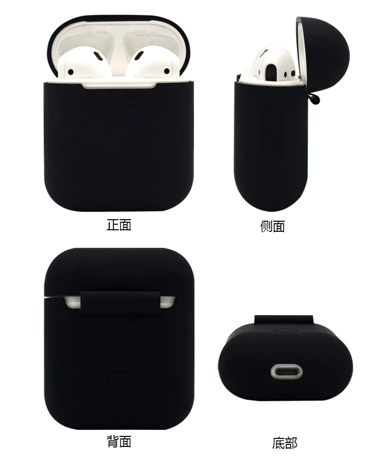 Силиконовый противоударный чехол для наушников Apple Airpods Air Pods|Смарт-аксессуары| |