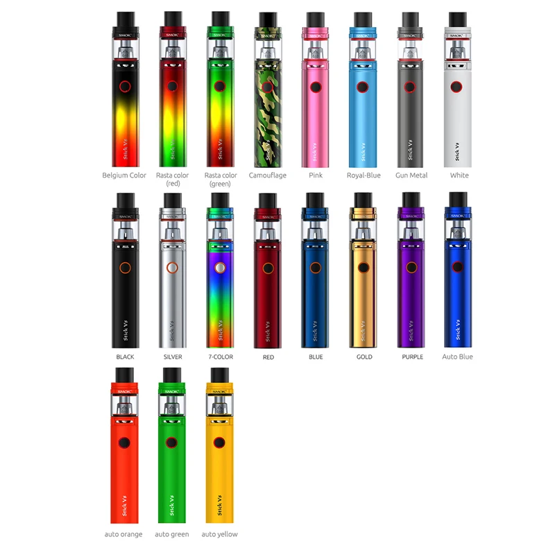 Оригинальная электронная сигарета Smok Stick V8 набор с баком TFV8 Big Baby 5 мл и палочкой 3000