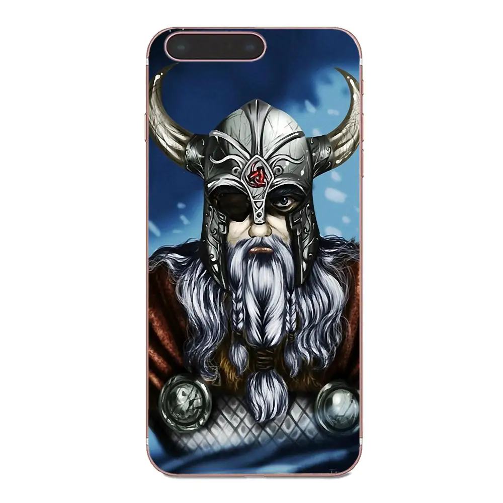 Для Galaxy A3 A5 A7 On5 On7 2015 2016 2017 Grand Alpha G850 Core2 Prime S2 I9082 чехлы из ТПУ Fundas Viking Warrior Norse Thor Odin |