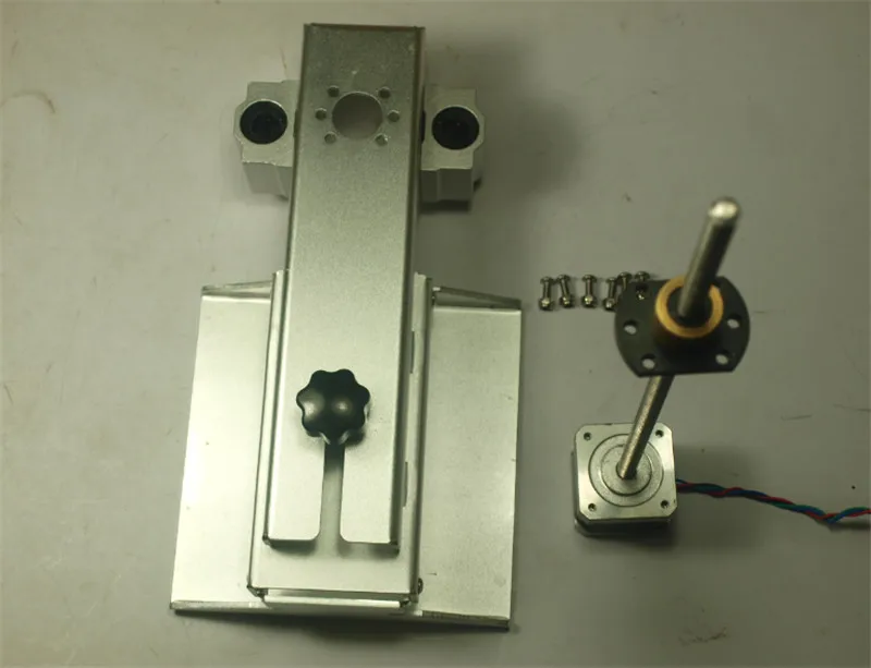 DLP/SLA Z axis build platform system kit set for DIY 3D printer Z-Motor with Trapezoidal Lead Screw Tr 8*8(P8) anti-backlash nut