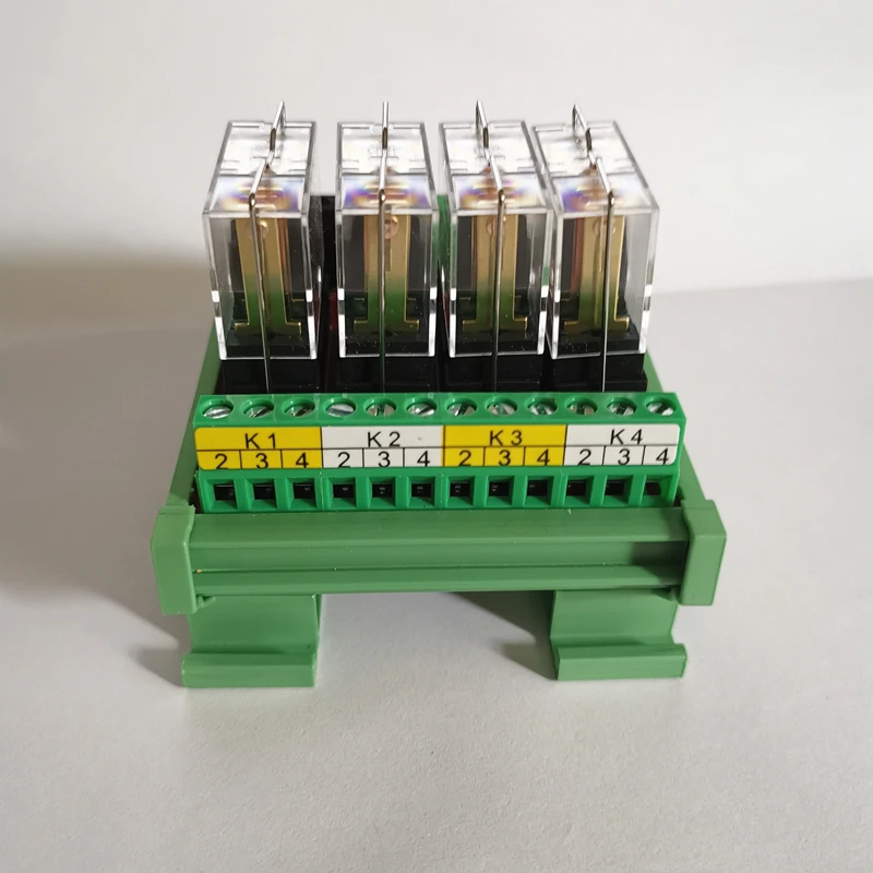 6-канальный релейный модуль SPDT DIN Rail Mount OMRON G2R-1 12 В 24 постоянного тока с интерфейсом