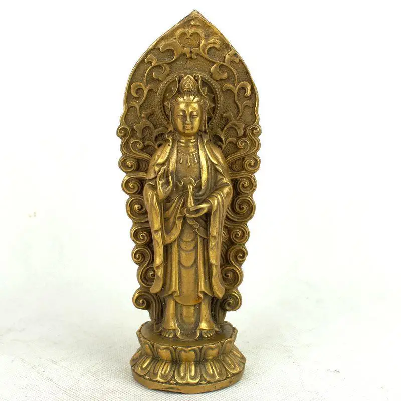 

Pure copper, the three saints of the west, buddha statue, Amitabha, Guanyin ,3 style optional