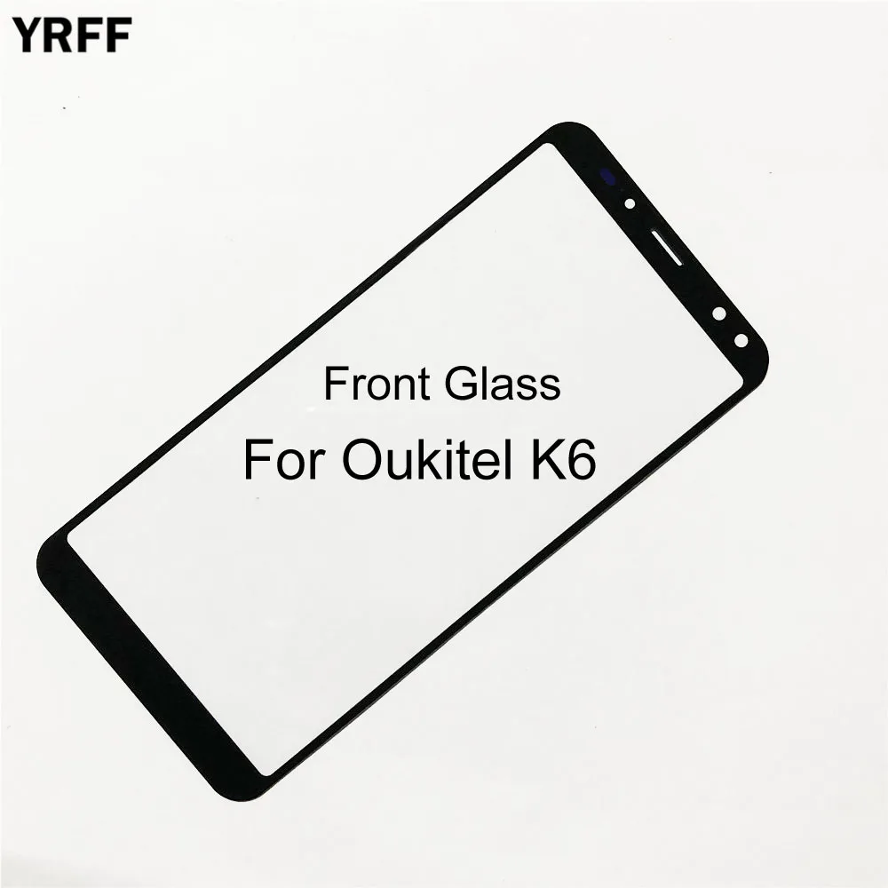 6 0 ''Мобильная Передняя панель стекло для Oukitel K6 K10 Переднее внешняя