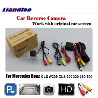 liandlee car rearview camera for mercedes benz cls w209 cls 300 320 350 500 original screen hd ccd backup parking camera
