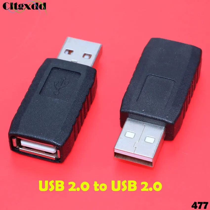 Cltgxdd 1 шт. OTG 5pin F/M Mini USB Micro USB 2,0 адаптер переходник USB для мужчин и женщин Micro USB адаптер для автомобильных MP3 телефонов Conve - Цвет: USB 2.0 to USB 2.0