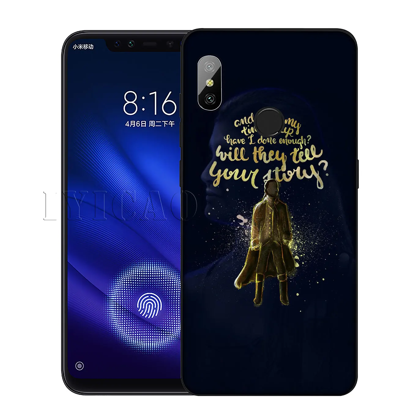 IYICAO Гамильтон музыкальный текст силиконовый мягкий чехол для Xiaomi Redmi 6A 5A