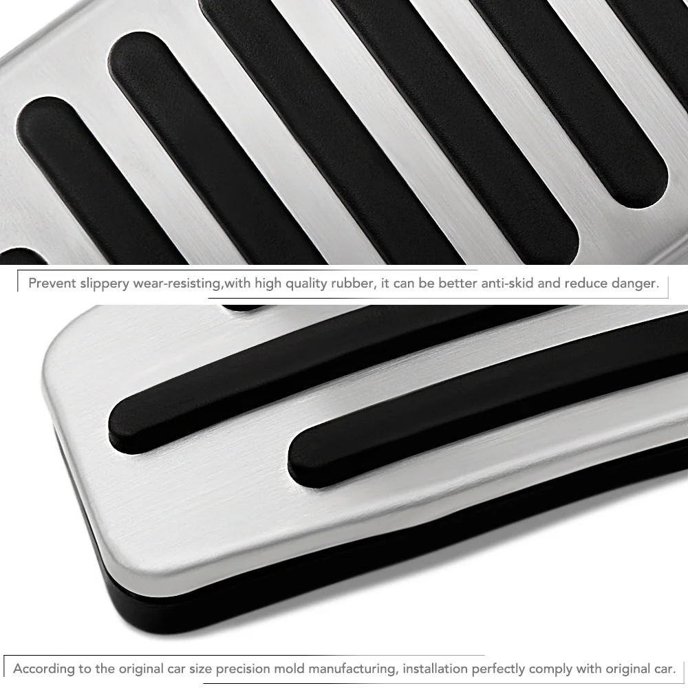 Противоскользящая педаль тормоза для Tesla Model 3 без бурения газового топлива ног