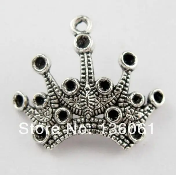 Винтажный серебряный крест череп костыль Слон Сова Снежинка Ангел Корона