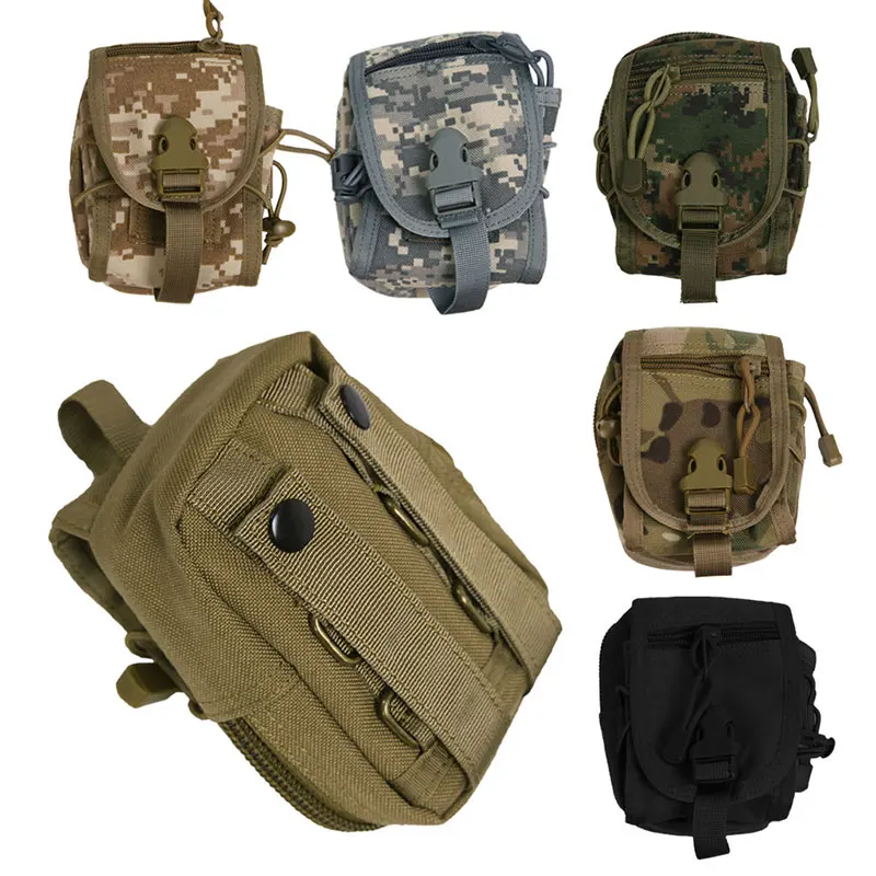 Тактическая Военная Сумка MOLLE PALS Многофункциональный Карманный Походный уличный