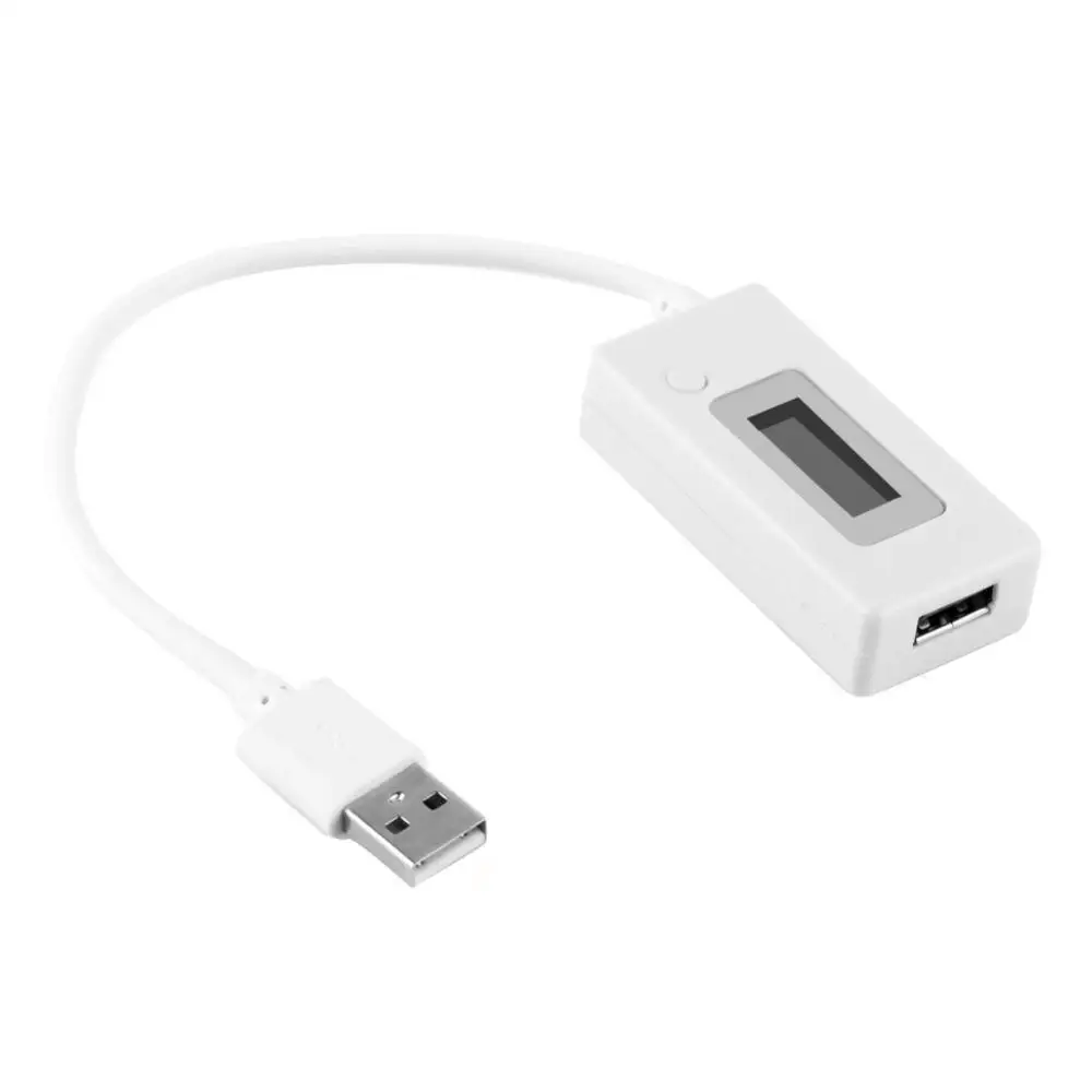 Портативный мини мобильный телефон USB тестер ЖК-экран амперметр напряжения