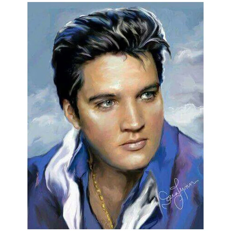 Современные настенные картины Elvis Presley Постер короля винтажные раскраски по