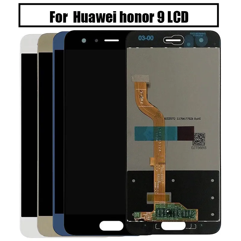 Huawei Honor 9 ЖК дисплей + сенсорный экран для дигитайзер сборка Замена honor9 5 15