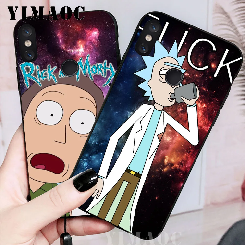 YIMAOC Rick and Morty Series Soft Case for Xiaomi Mi5 Mi5S Mi6 Mi9 Mi8 Lite SE A1 A2 Pocophone F1 MAX 3 |