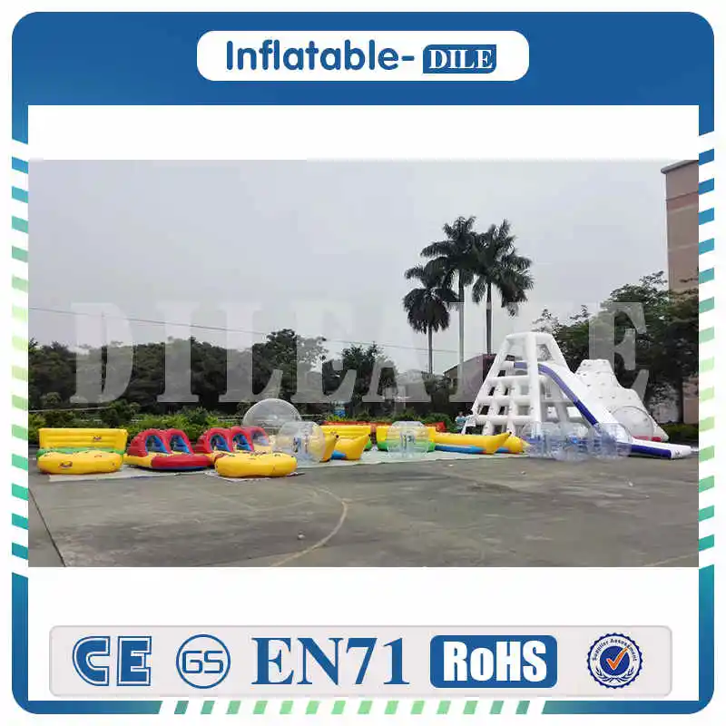 Летние большие надувные водные игрушки/Большая водная Подушка плавающая на море