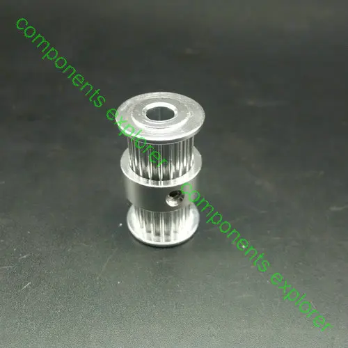 Двойной шкив GT2/2GT 20 зубьев 5 мм отверстие для ремней 9 2 шт./лот.|5mm bore|pulley 5mmpulley bore |