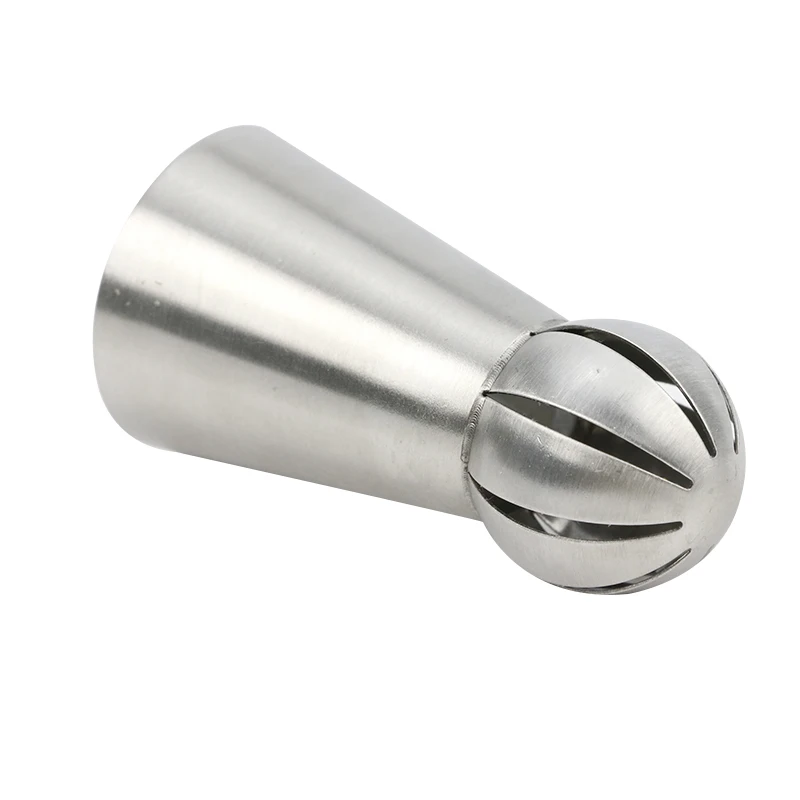 1 шт. #202 российские шаровые Насадки для украшения кексов стальные инструменты