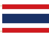 thailand polyester flag national banner 90150cm6090cm4060cm1521cm 3x5 feet for office home decoration