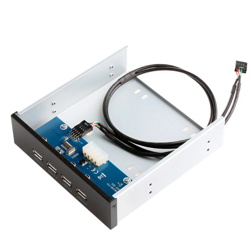 En Labs 2 порта USB 3 0 4/7 концентраторы 5 25 &quotПередняя панель ПК корпус внутренний CD ROM