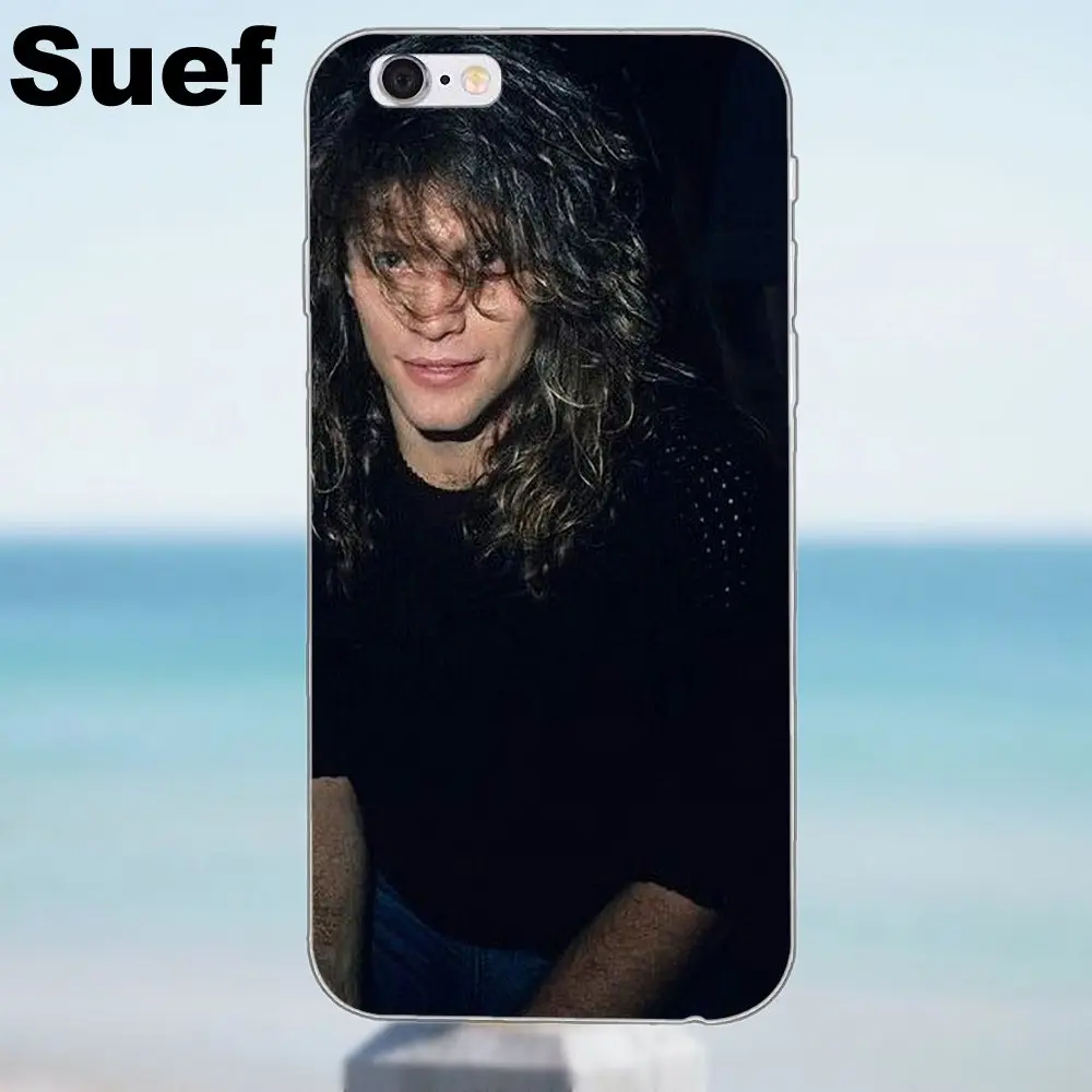 Suef популярный мягкий чехол Jon Bon Jovi для iPhone 4 4S 5 5S 5C SE 6 6S 7 8 Plus X Galaxy J1 J3 J5 J7 A3 A5 2016 2017 |