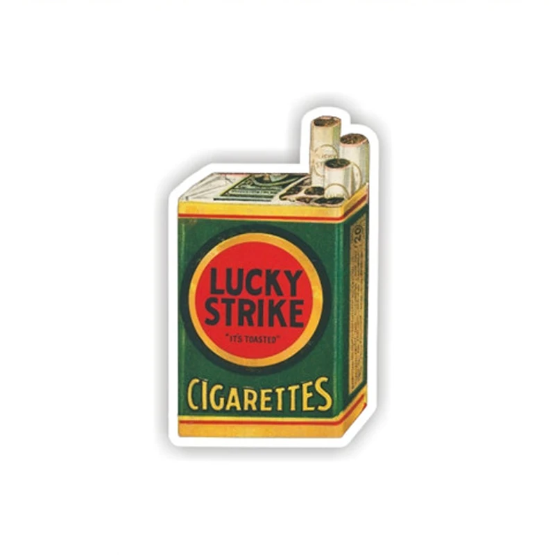 10 шт. Ретро сигареты Lucky strike ноутбук скейтборд Ipad тележка рюкзак столы книга