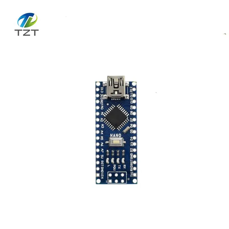 10 шт. NANO V3.0 ATMEGA328P с Загрузчиком Nano 3,0 контроллер совместимый nano CH340 USB драйвер 16 МГц с кабелем для Arduino