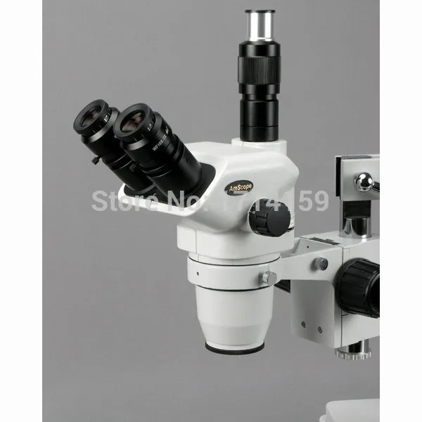 Фото AmScope поставляет 2X-45X стерео Boom микроскоп 80 LED свет + 3MP камера №3