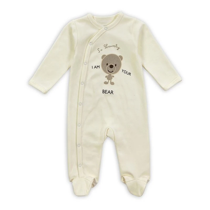 Baby Rompers Синий Cute Мальчики Девочки Одежда Новорожденных roupas де Бебе боди Детские