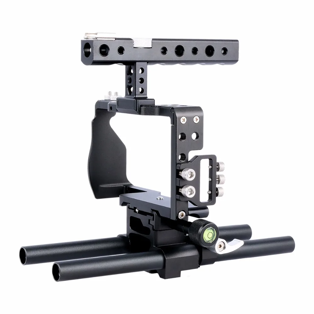 Yelangu C6 DSLR Клетки для камеры Rig комплект видео Плёнки делая Системы с верхней
