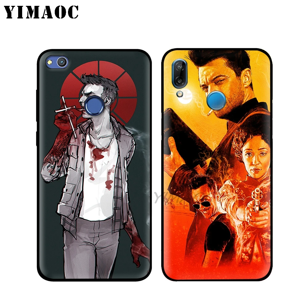 YIMAOC Preacher TV Shows Soft Case for Huawei Honor Mate 20 9X Note 10 Pro 8X 8 6A 7A 7X 7C Y9 Y7 Y6 Prime 2018 2017 View |