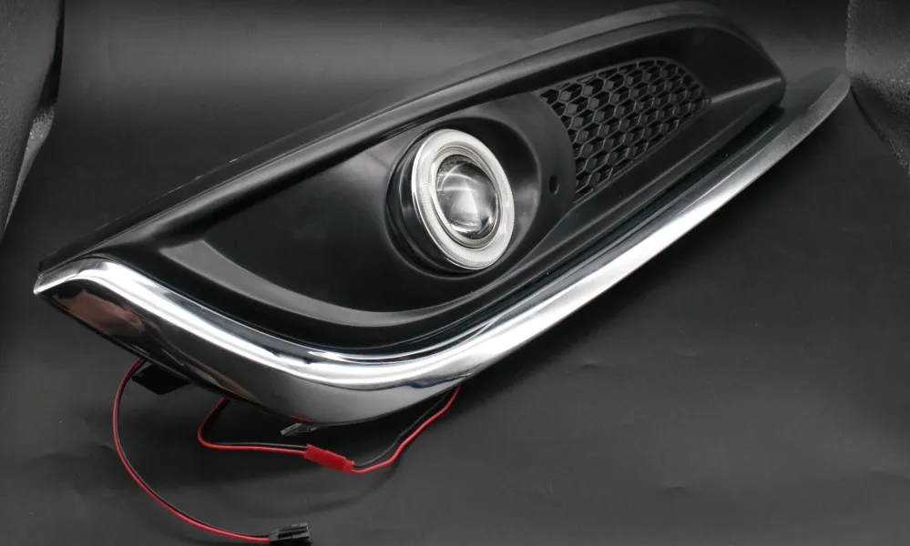 EeMrke для Opel/Vauxhall Holden Insignia ангельские глазки DRL дневные ходовые огни Tagfahrlicht галогенные H11 55 Вт Противотуманные фары комплекты