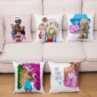 Мультипликационные эротические супер для мамы и ребенка, Наволочка на подушку HD печати наволочки супер мягкие короткие плюшевые ботинки подушки Чехол для дивана наволочка для домашнего декора
