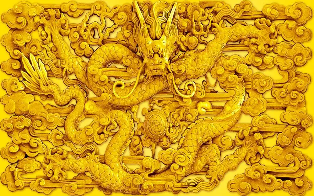 3D занавески Китайский Королевский символ благородные современные для гостиной